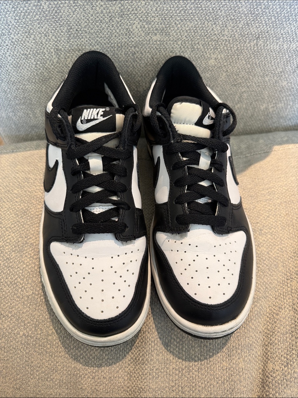 Nike Kids Lo -Top Sneaker — Black/White